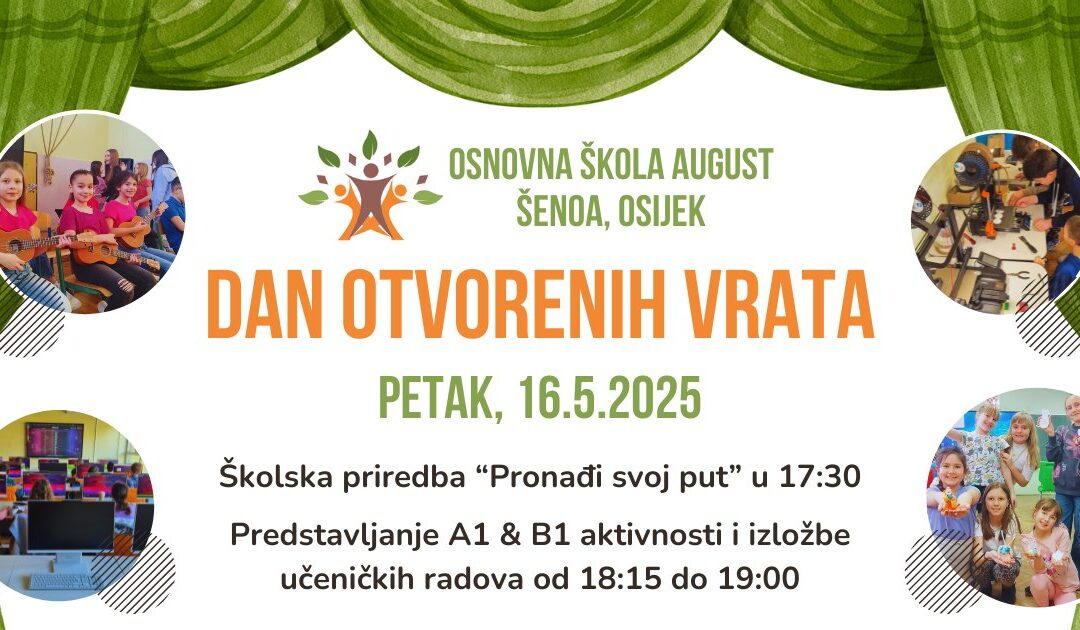 Dan škole i Dan otvorenih vrata