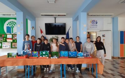 Kreativnost šestaša u izradi diorama staništa