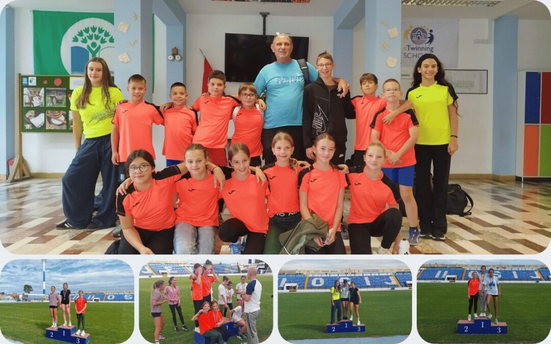 Naše učenice ostvarile su odličan rezultat na Gradskom natjecanju ŠSD OŠ u atletici!